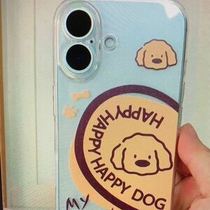 Case-Mate Happy Dog Phone Case - Blue and Tan